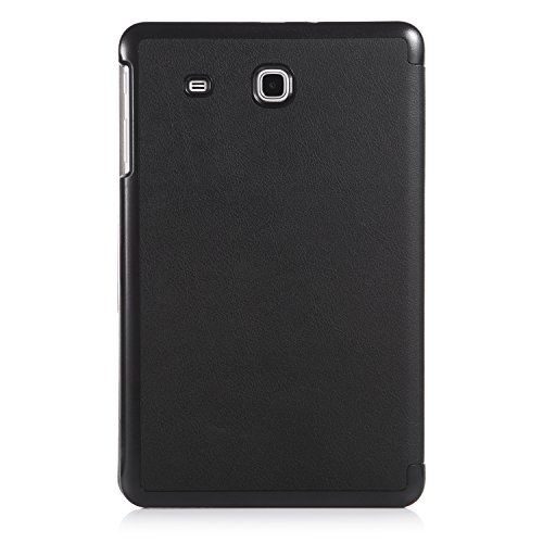 iHarbort® Samsung Galaxy Tab E 9.6 Hülle – Ultra Slim Leder Tasche Hülle Etui Schutzhülle Für Samsung Galaxy Tab E 9.6 Zoll T560 T565 Case Cover Holder(Galaxy Tab E 9.6, schwarz) - 6