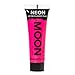Moon Glow - Neon UV Face & Body Paint - 12ml Tubes (Intense Pink)