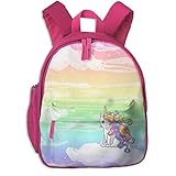 4. Der Vorschulrucksack besteht aus strapazierfähigem, wasserabweisendem Polyester, das leicht und leicht zu reinigen ist. Der Rucksack in Kindergröße eignet sich perfekt für Kleinkinder, die zum Vorschulalter oder zum Spielen gehen Der Gurt stabilisiert die Ladung während der täglichen Aktivitäten.