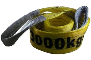 WESTWARD ROPE AND WIRE Duplex Webbing Lifting Sling 3 Tonne (6 Metre) - Lifting Sling, Tow Strap, Cargo Sling, Rated Strap