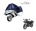 Auto Hub Reversible-Silver/Navy Two Wheeler Body Cover For Hero Karizma R RS.275.00