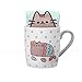 Produktbild Pusheen - Tasse mit Socke - Meerjungfrau