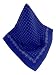 Produktbild Nickituch mit Punkt-Muster blau | Bandana aus 100% Baumwolle | 70 x 70 cm | Halstuch | Teichmann