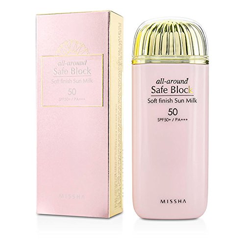 MISSHA all-around Safe Block Soft finish Sun Milk SPF50+ PA+++70ml