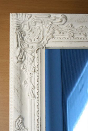 KMH®, Standspiegel mit kunstvollem Rahmen, Farbe: weiss (160 x 40 cm) (#520015) … - 2
