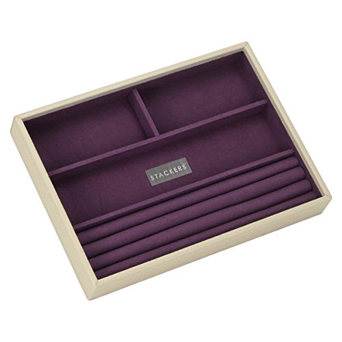 Stackers Schmuckschatulle, klassische Größe, stapelbar, 5er-Set - 5