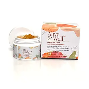 Alive & Well Hair Growth Minimiser Gel for Men & Women, 50 gm