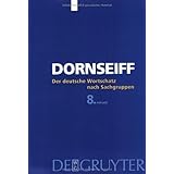 Der Deutsche Wortschatz Nach Sachgruppen by Franz Dornseiff(2004-03-04)