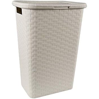 2friends Wäschekorb Mit Deckel - Atmungsaktiv Mit Waschbarem Innensack