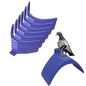 PeSandy Dove Rest Stand, 6PCS Lightweight Pigeons Rest Stand Bird Perches for Dove Pigeon and Other Birds, Durable Plastic Pigeon Perches Roost Bird Dwelling Stand Support Cage Accessories