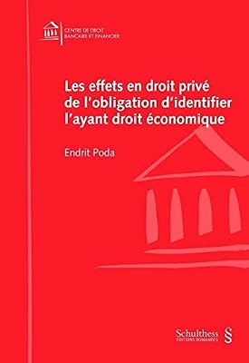 Les effets en droit privé de l'obligation d'identifier l'ayant droit économique