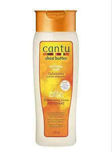 Cantu Shea Butter For Natural Hair Sulfate Free Cleansing Cream Shampoo, 13.5 Ounce