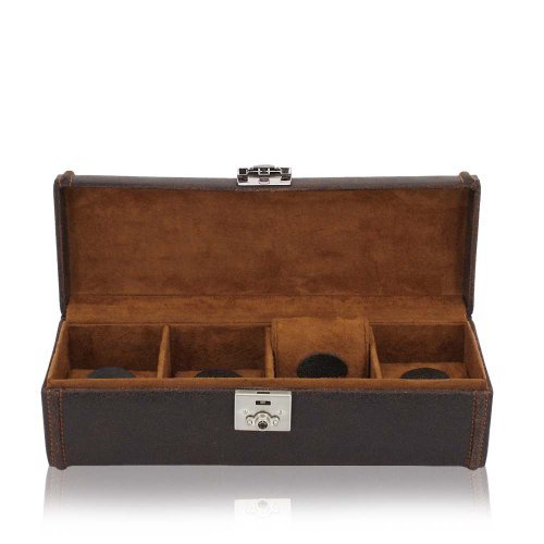 Uhrenschatulle VINTAGE für 4 Uhren - (27021-3)