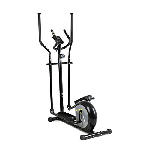 Fitkraft SLIMLINE Crosstrainer Ellipsentrainer mit Computer und Pulsmessung Schwarz Neue Modellnummer: FTKTORBMASL_Schwarz-grün_M - 2