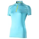 Asics Women's Mile 1/2 Zip Short Sleeve Running Top