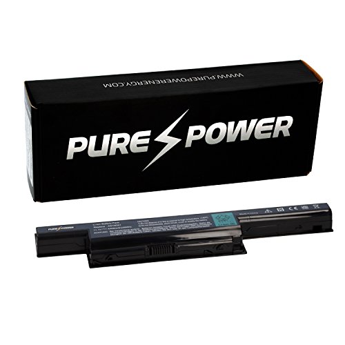 PURE⚡POWER® Laptop Akku für Acer TravelMate 7740G-434G64 (11.1V, 4400 mAh, schwarz, 6 Zellen)