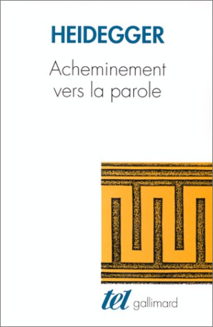 couverture de : Acheminement vers la parole