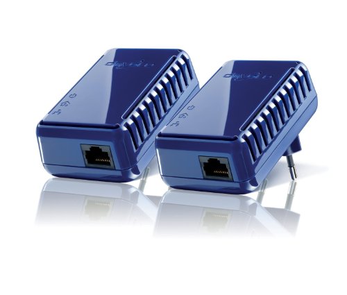 Preisvergleich Produktbild Devolo dLAN 85 HSmini Starter Kit (Netzwerk aus der Steckdose) blau