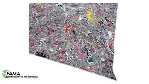 Abdeckvlies 250g/m² | 2 m x 50 m | 100m² | PE-Beschichtung | Rutschhemmend - 3