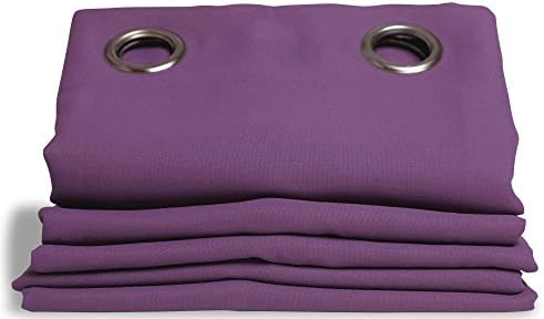 Moondream Soundproof Curtain, Violet, W167 x H183 (65''x72''), Eyelets
