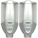 Produktbild Seifenspender Wandbefestigung Silber Spender Flüssigseifenspender Dispender Shampoo Seifenschale Wandmontage Seife 300ml