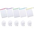 5 Pezzi Sacchetti di Sapone Sacchetti, Schiuma in Rete Nylon Borsa Tasca in Rete per detergente Viso residui di Sapone Molta 