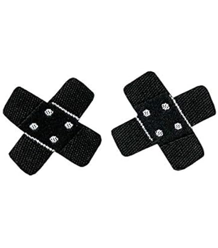 B2SEE Toppa termoadesiva Toppa Patch Toppa USA Bianco/Nero 7,5 cm x 5