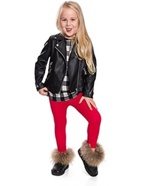 Hi! Mom WINTER KINDER LEGGINGS volle Länge Baumwolle Kinder Hose Thermische Material jedes Alter child28