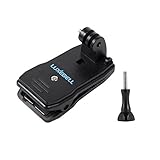 Clip Giratorio Luxebell Clip de Mochila de Rec-montajes de Liberación Rápida Montaje de Abrazadera para GoPro Hero4, hero3 +, hero3, HERO2 & Hero, Cámaras Sj4000, Sj5000