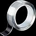 Produktbild Klares Doppelseitiges Klebeband Multifunktional Band Abnehmbar Silikon Gel Klebeband Spurloses Klebeband Waschbar Wiederverwendbares Antirutsch Klebeband (THK 1 mm, L 5 m)