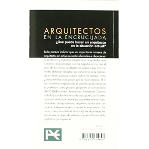 Arquitectos en la encrucijada : ¿qué puede hacer un arquitecto en la situación actual? (Libros Singulares (Ls))