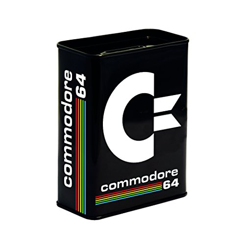 Commodore C64 - Nerd Blech Spardose - Sparbüchse - Lizenziertes Originaldesign - Logoshirt
