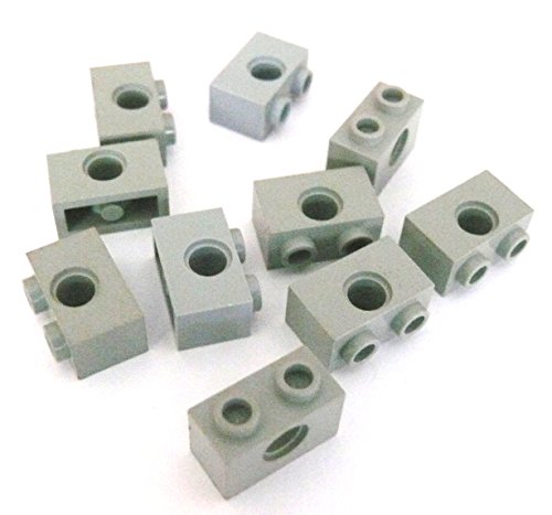 Preisvergleich Produktbild LEGO ® Technic - 25 Stück - Steine Lochsteine Lochbalken Nr. 3700 - 1 x 2 x 1 - hellgrau