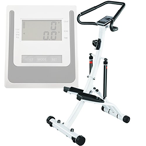 AsVIVA ST3 Power Stepper mit 12 Widerstandsstufen über Hydraulikzylinder inkl. Computer mit Handpulsmessung und klappbar - 3