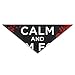 Produktbild Wfispiy Lovely Keep Calm PaintDog Birthday Pet Bandana Collars for Dogs and Cats