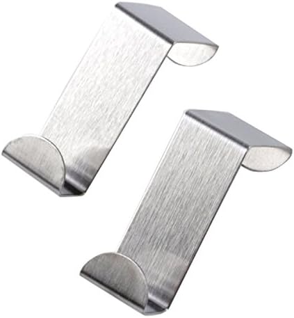 TerGing Stainless Steel Door Hanger, Pack of 2 Pcs Sivler