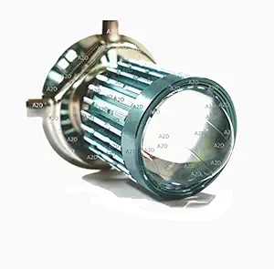 A2D 8383. A2D 12V / Led Full Cobe H4 / HS1 Bike LED Headlight Bulb Replacement Yellow-White for Honda Dio