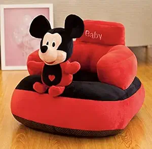 Aarushi Handloom Sofa Cum Bed Shape Imported Soft Toy Chair/seat for Baby Sitting/Soft Toy Chair for Kids D-01