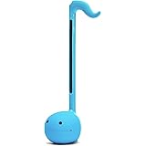 Otamatone Regular Blue Japanese Electronic Musical Instrument, Portable Touch Sensitive Digital Music Instruments Synthesizer