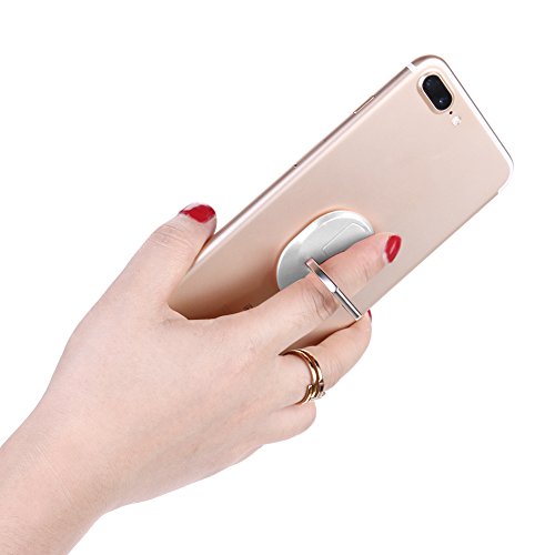 Demiawaking Soporte de Anillo del Tel fono Sostenedor del Soporte del Tel fono del Anillo del Dedo de 360 Grados para el Tel fono Elegante Plata reviews Demiawaking Soporte de Anillo del Tel fono Sostenedor del Soporte del Tel fono del Anillo del Dedo de 360 Grados para el Tel fono Elegante Plata
