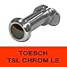 Produktbild TÖSCH TSL-CHROM L S - Türspion mit Verspiegelung für Türe 70-100 mm