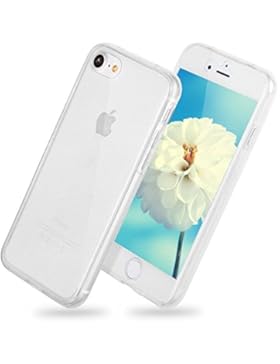 XINYIYI 360 Grad Silikon Hülle für iPhone 7/ iPhone 8, Full Body Cover 2 in 1 Handyhülle Ultra Dünn Vorne und...