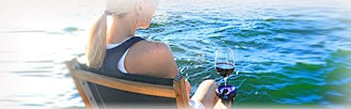 Bella D'Vine Outdoor Wine Glass Holder Passion Purple