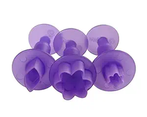 Wilton Fondant 3-Piece Mini Cutters, Flower and Leaf