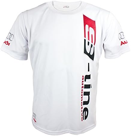 Audi S-line Logo White DTM Racing Car Graphics Cool T Shirt Gift (L)