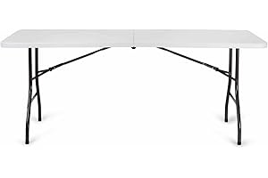 Gardiun Table Pique-Nique Pliante en Résine Bremen 182,8x76,2x74,3 cm