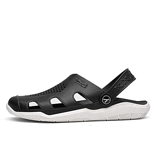 AOLI Pantofole da uomo estive antiscivolo sandali da pesca traspiranti sandali open toe,un,45