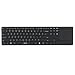 Produktbild kkmoon 2.4 G Funk Tastatur Ultra Slim Dünn Multimedia Touch mit Hintergrundbeleuchtung Touchpad Trackpad für Mac Desktop Laptop Tablet PC Smart TV 15inch