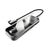 Cable de cable para transmisión estable: Omars Eclipse utiliza un cable coaxial para un corte EMI máximo. Su diseño blindado permite que el conductor central transmita datos rápidamente mientras está protegido contra daños e interferencias.