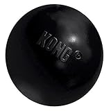 KONG Extreme Ball Dog Toy - Medium/Large, Black